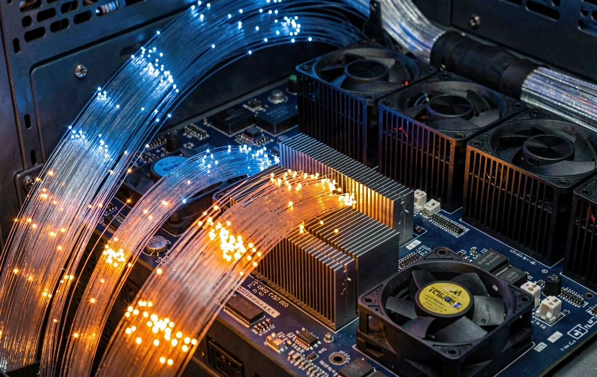 High-density data infrastructure representing cloud integration