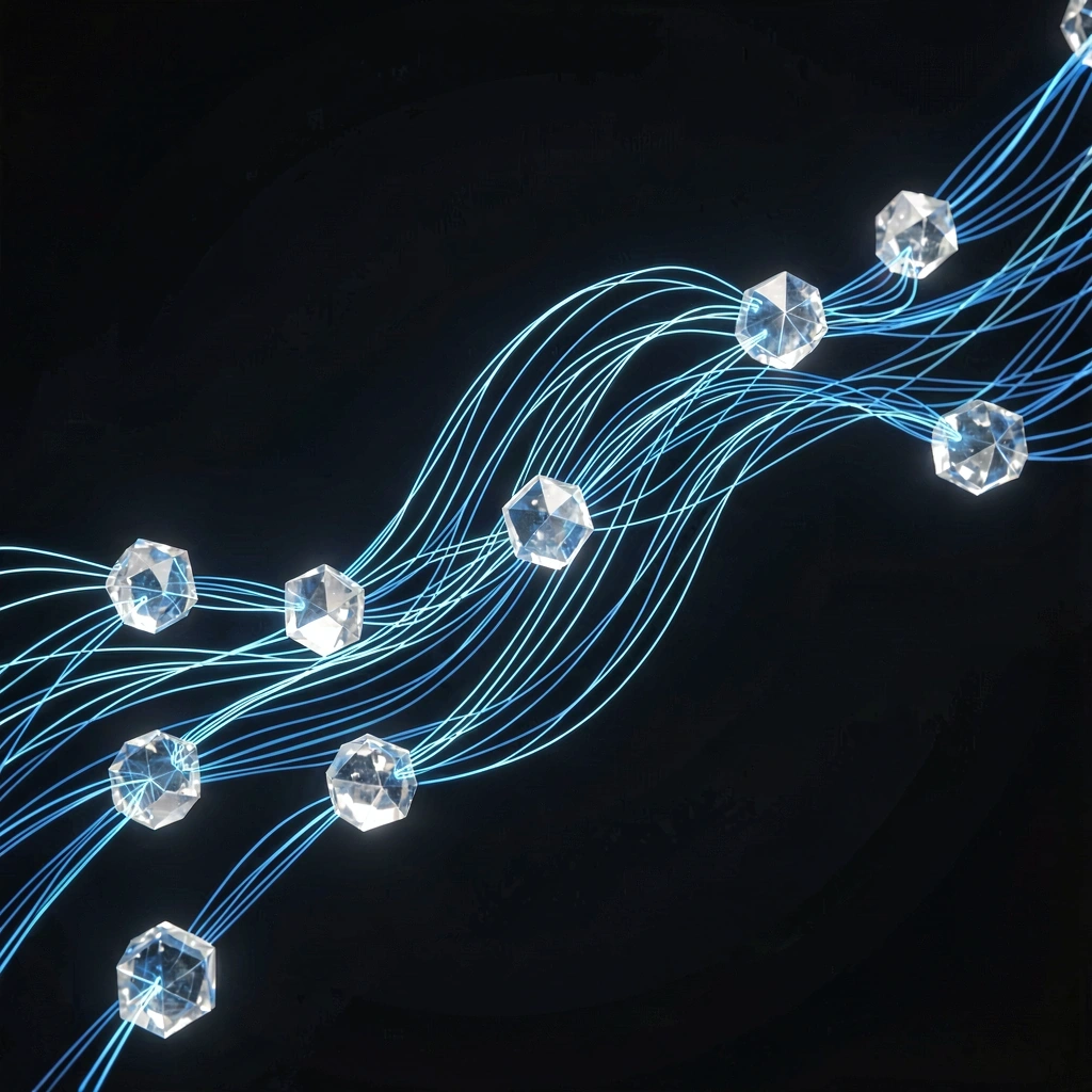 Visual representation of cloud data flow